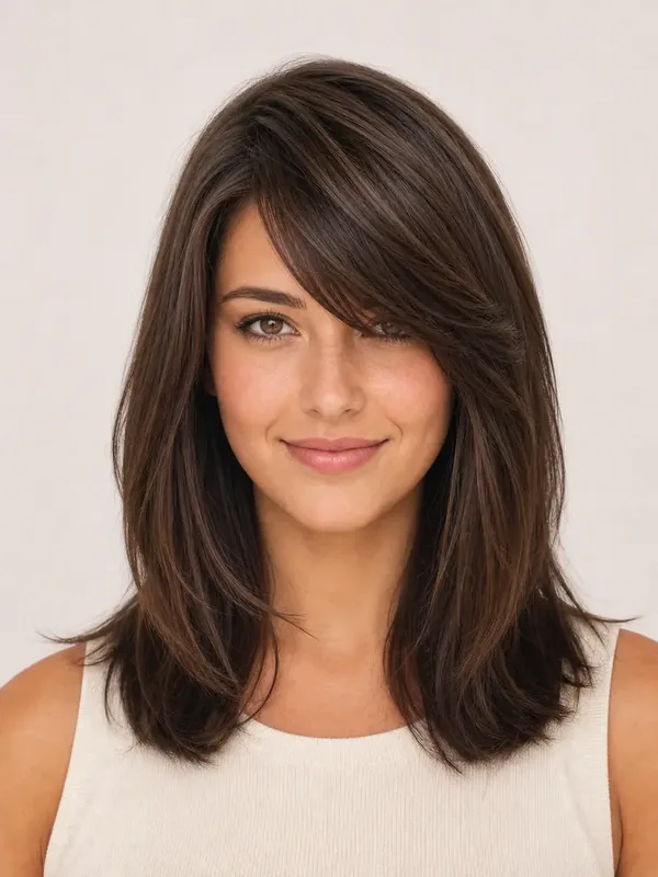 Side-Swept Bangs